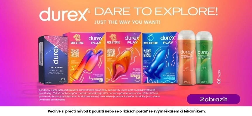 Květen je měsíc masturbace – objev produkty Durex | Sex Shop Česko Desirel.cz
