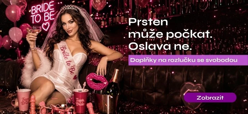 Doplňky na rozlučku se svobodou – diadémy, šerpy, hry a mnoho dalšího na poslední večer budoucí nevěsty | Sex Shop Česko Desirel.cz