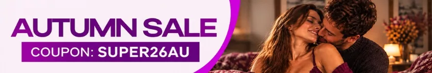 Podzimní akce: 20% sleva na nezlevněné produkty s kódem SUPER26AU | Sex Shop Česko Desirel.cz