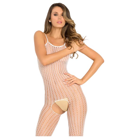 Rene Rofe - síťovaný overal - (bílá) - S-L