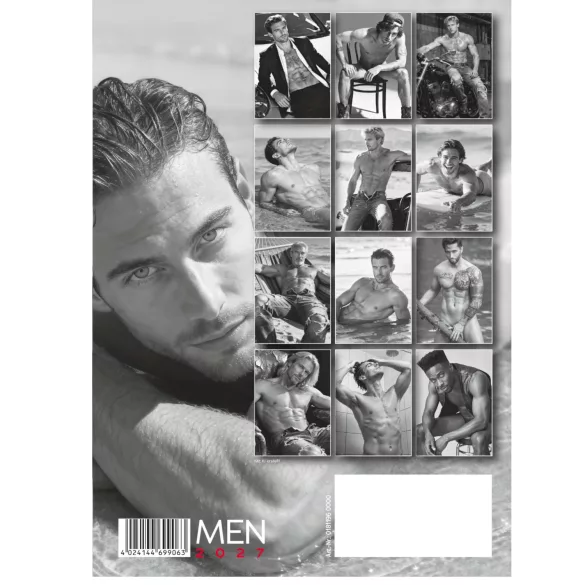 Men 2027 - erotický nástěnný kalendář (1 ks)