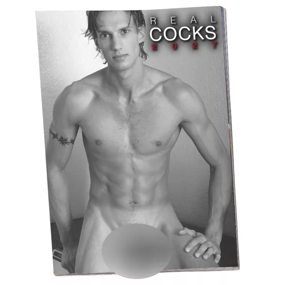 Real Cocks 2027 - erotický nástěnný kalendář (1 ks)