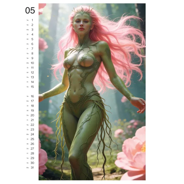 Wild Fantasy 2027 - erotický nástěnný kalendář (10 ks)