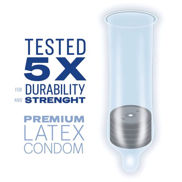 Durex Feel Thin - přirozený pocitový kondom (3 ks)