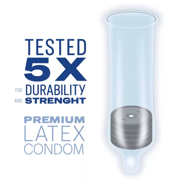 Durex Feel Thin - prezervativ s realistickým pocitem (3 ks)