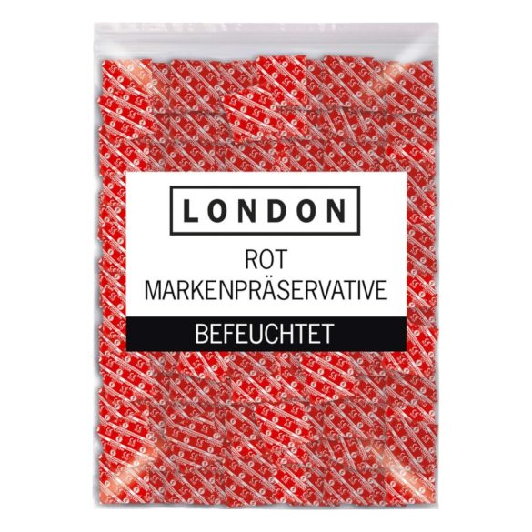 London - Jahodové kondomy (1000 ks)