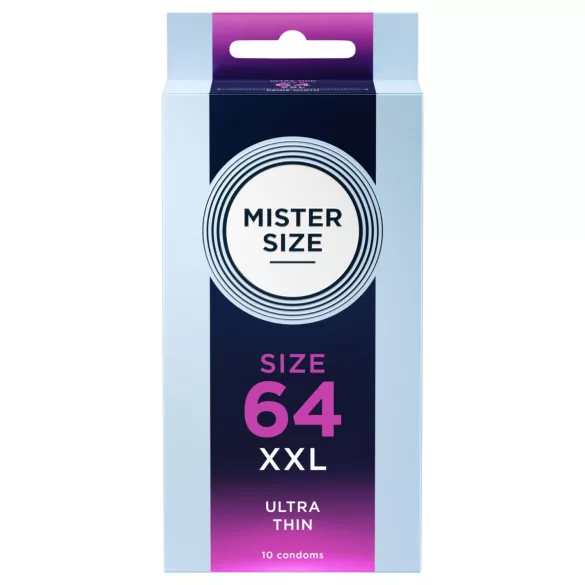 Mister Size - tenký kondom - 64 mm - balení 10 ks