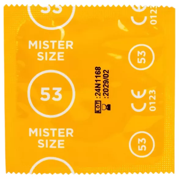 Mister Size - sada kondomů s měřidlem penisu - 3 ks