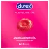 Durex - Pleasure Me kondom (40 ks)