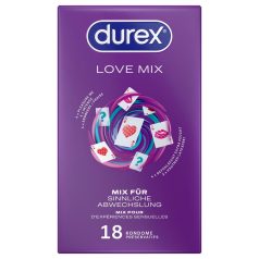 Durex Love Mix - sada kondomů - mix druhů - 18 ks