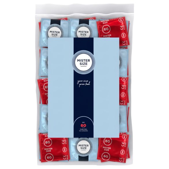 Mister Size - tenké kondomy - 60 mm - 100 ks