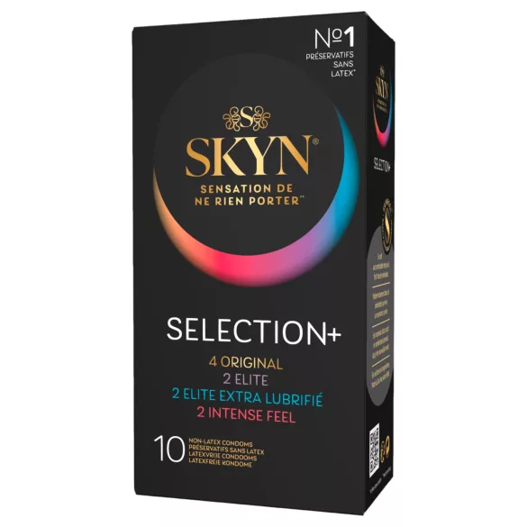 SKYN Selection+ - výběr latex-free kondomů (10 ks)