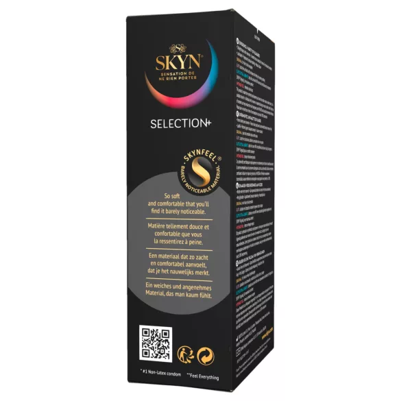 SKYN Selection+ - výběr latex-free kondomů (10 ks)