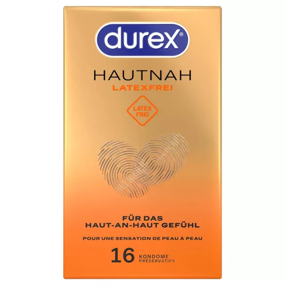 Durex Hautnah - kondomy bez latexu - 16 ks