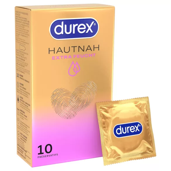 Durex Hautnah - kondomy extra lubrikované - 10 ks