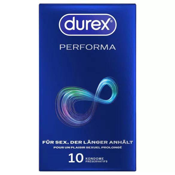 Durex Performa - kondomy pro oddálení ejakulace - 10 ks