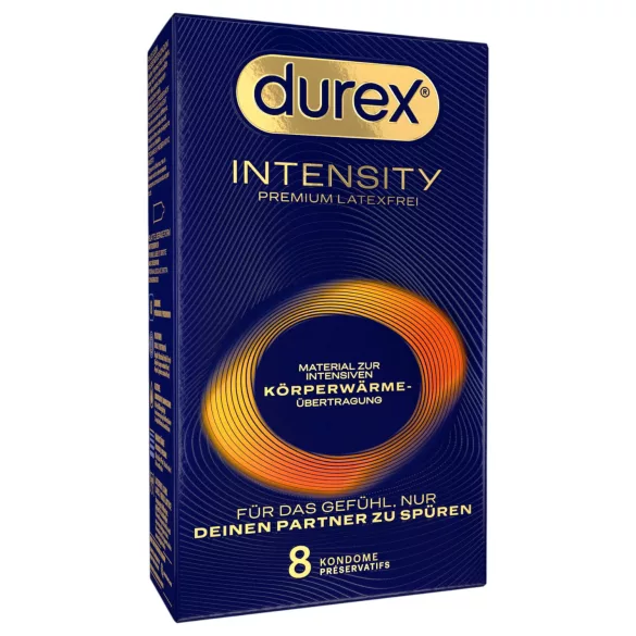 Durex Intensity - tenký latexový kondom bez latexu 8 ks