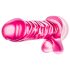 B Yours – dildo s varlaty – 20 cm (růžový)