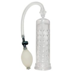 You2Toys - vakuová pumpa na penis - průhledná