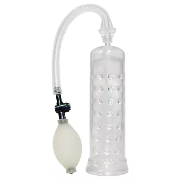 You2Toys - vakuová pumpa na penis - průhledná