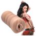 Doc Johnson Chanel St. James - realistická umělá vagína - Ultraskyn - tělová