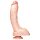 Realistixxx Giant - extra velké dildo (přírodní)