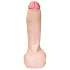 realistixxx - obří dildo - extra velké - naturální barva