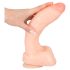 Realistixxx Giant - extra velké dildo (přírodní)