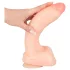 realistixxx - obří dildo - extra velké - naturální barva