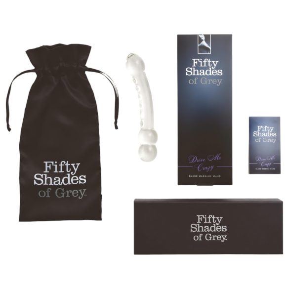 Padesát odstínů šedi - Smyslný skleněný dildo