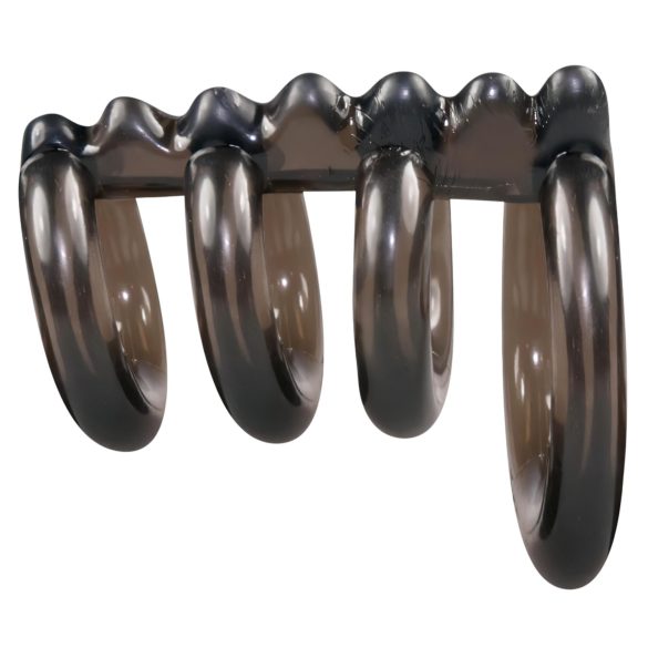 Bad Kitty - erekční kroužek na penis - čtyřnásobný, s hroty