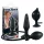 You2Toys True Black - nafukovací anální dilatátor - černý