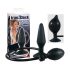 You2Toys True Black - nafukovací anální dilatátor (černý)