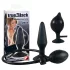 You2Toys True Black - nafukovací anální dilatátor - černý