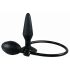You2Toys True Black - nafukovací anální dilatátor (černý)