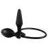 You2Toys True Black - nafukovací anální dilatátor - černý