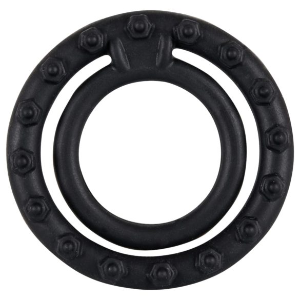 You2Toys - kovový erekční kroužek na penis a varlata