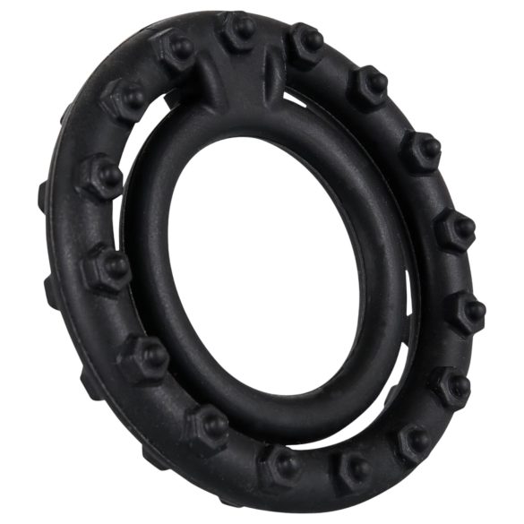 You2Toys - kovový erekční kroužek na penis a varlata