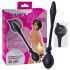 You2Toys - Nafukovací anální dildo (černé)