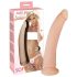 Nature Skin - Pružné dildo (přírodní)