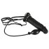You2Toys - Nafukovací Strap-On s dutým silikonovým dildem (černý)