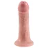 King Cock - realistické dildo - 15 cm - tělová barva