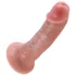 King Cock - realistické dildo - 15 cm - tělová barva