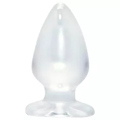   Křišťálově čistý - velký anální kolík (průhledný)
