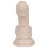 You2Toys - Silikonové dildo s přísavkou - malé (přírodní)