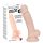 You2Toys - Silikonové přísavkové dildo - střední (přírodní)