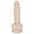 You2Toys - Silikonové přísavkové dildo - střední (přírodní)