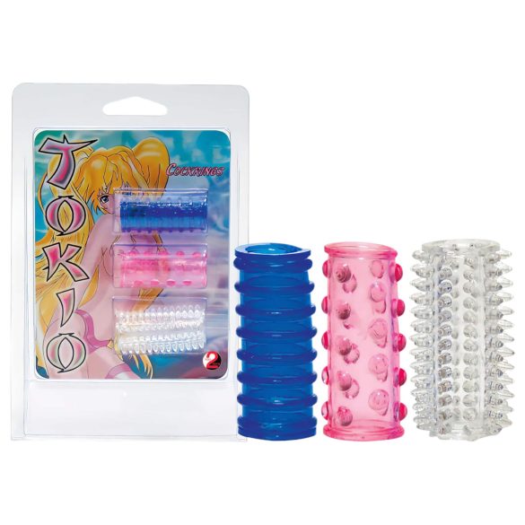You2Toys - Japonské manžety na penis (3 ks)