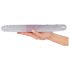 Křišťálové dvojité dildo (34cm)