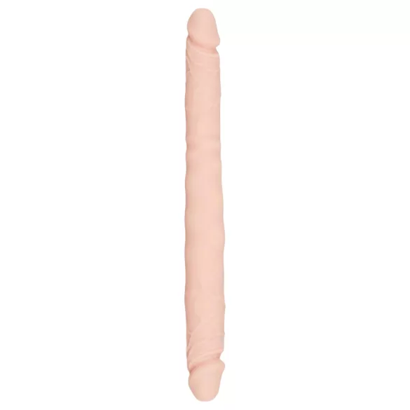 You2Toys - Double Dong - 100% silikonové dildo (přírodní)